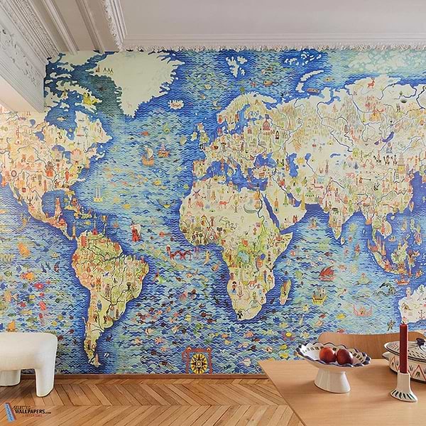 Musique du Monde-Pierre Frey-wallpaper-Selected Wallpapers