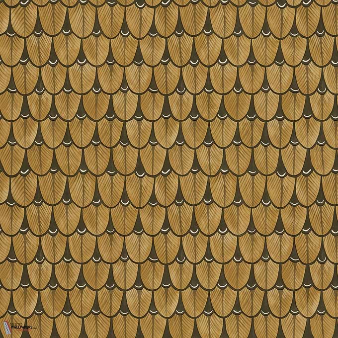 Narina wallpaper-Cole & Son-Gold-Roll-Selected Wallpapers-Interiors