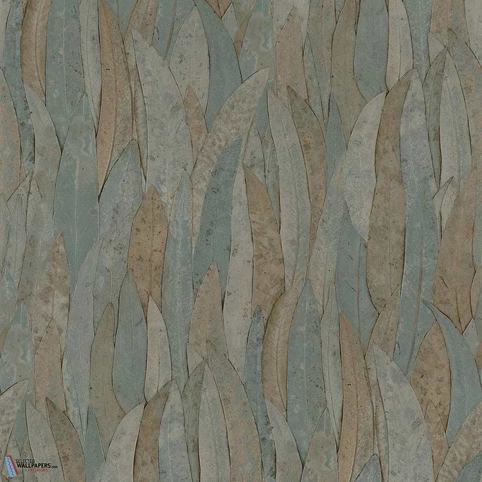 Neluwa-Casamance-wallpaper-Vert de Gris-Roll-Selected Wallpapers