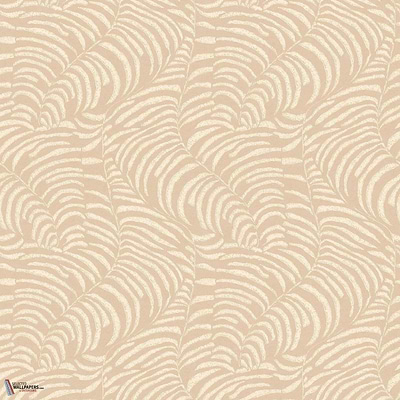 Nobile wallpaper-Casamance-Sable/Nacre-Roll-Selected-Wallpapers-Interiors