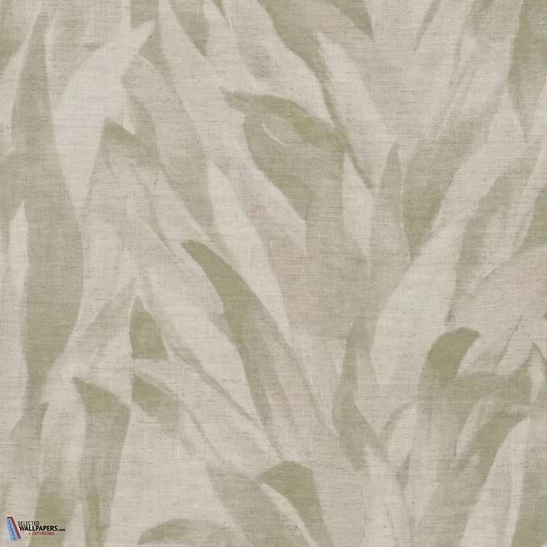 Noline-Casamance-wallpaper-Vert de Gris-Meter (M1)-Selected Wallpapers