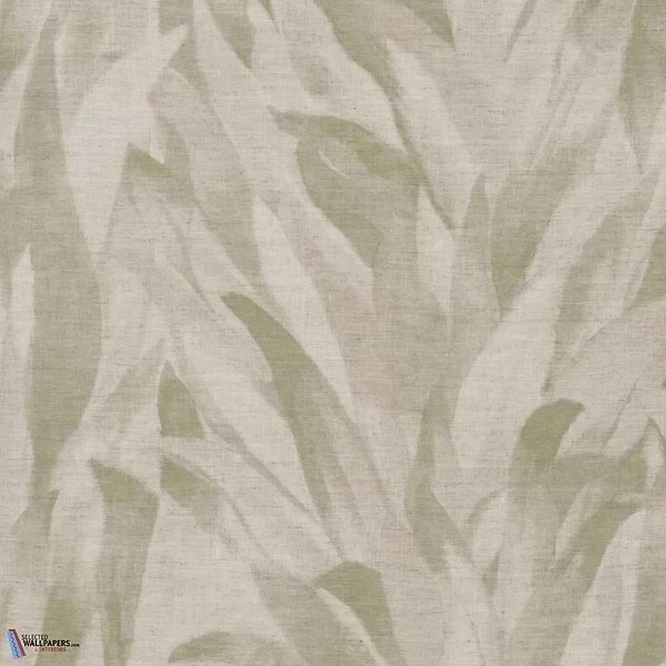 Noline-Casamance-wallpaper-Vert de Gris-Meter (M1)-Selected Wallpapers