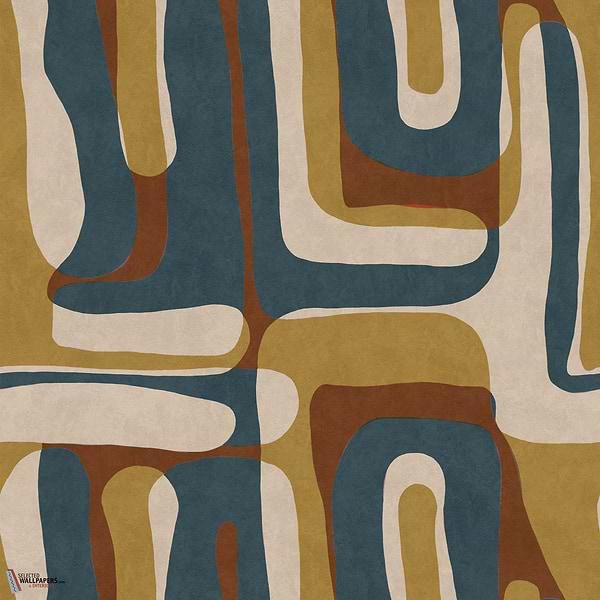 Nostalgia-Mind the Gap-Tapete-Blue-Rolle-Selected-Wallpapers-Interiors
