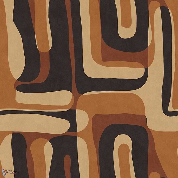 Nostalgia-Mind the Gap-Tapete-Marrone-Rolle-Selected-Wallpapers-Interiors