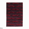 Nouvelles Vagues fabric-Dedar-Rubis-Meter (M1)-Selected Wallpapers-Interiors