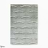 Nouvelles Vagues fabric-Dedar-Silver rock-Meter (M1)-Selected Wallpapers-Interiors