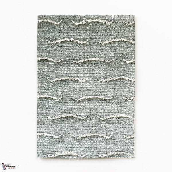 Nouvelles Vagues fabric-Dedar-Silver rock-Meter (M1)-Selected Wallpapers-Interiors