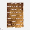 Nouvelles Vagues fabric-Dedar-Tabacco-Meter (M1)-Selected Wallpapers-Interiors