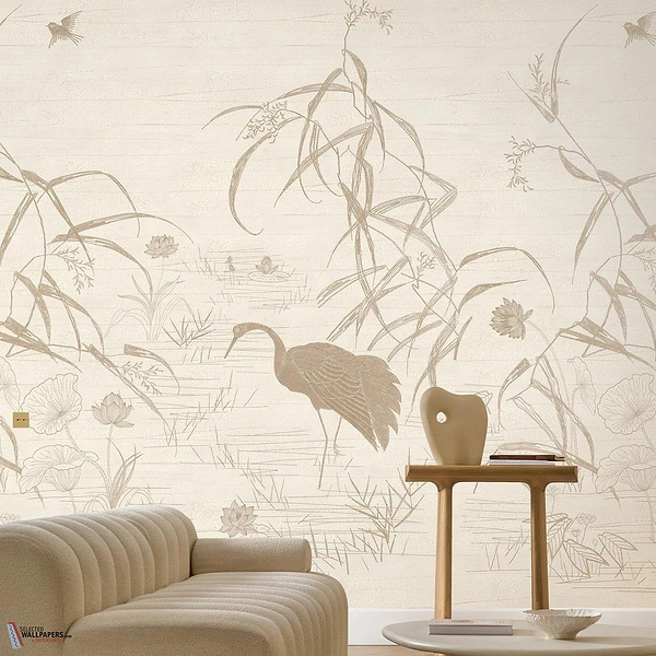 Nuido Tapete-Casamance-Selected Wallpapers-Interiors