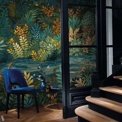Nuit Etoilée Custom-Casamance-Tapete-Selected Wallpapers