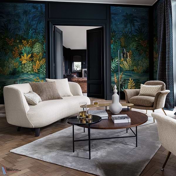 Nuit Etoilée Custom-Casamance-Tapete-Selected Wallpapers