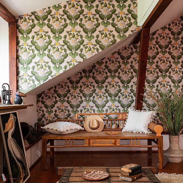 Nymphaea Tapete-Mind the Gap-Selected-Wallpapers-Interiors