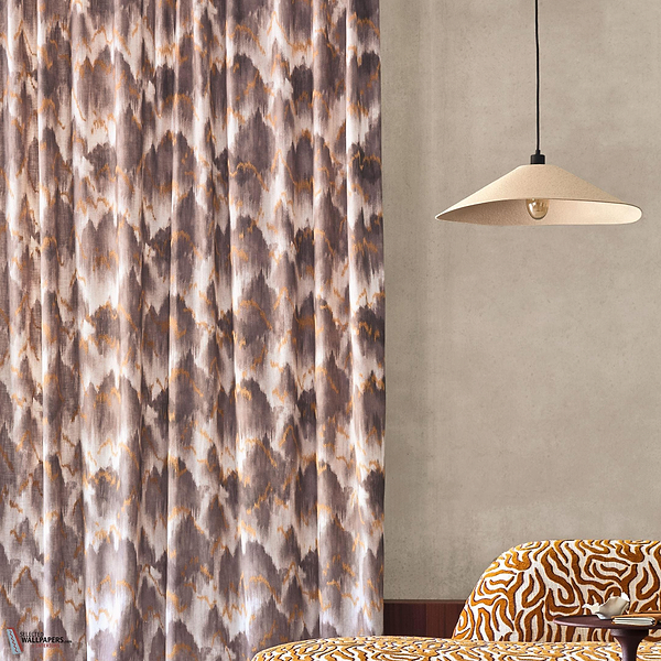 Nyx fabric-Camengo-Selected Wallpapers-Interiors