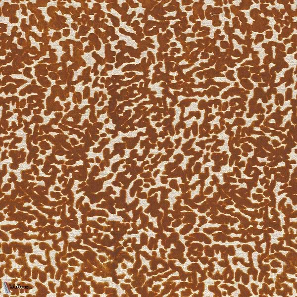 Ocema Stoff-Casamance-Orange Brule-Meter (M1)-Selected-Wallpapers-Interiors