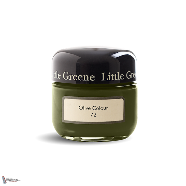 Olive Colour paint Little Greene 72-Selected-Wallpapers-Interiors