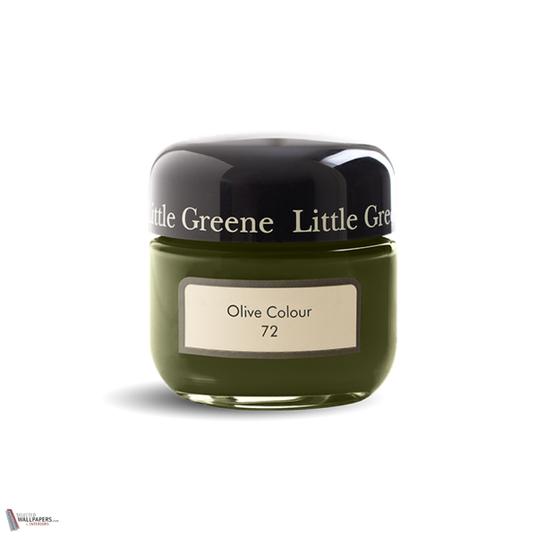 Olive Colour paint Little Greene 72-Selected-Wallpapers-Interiors