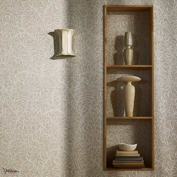 Olivia wallpaper-Pierre Frey-Selected Wallpapers-Interiors