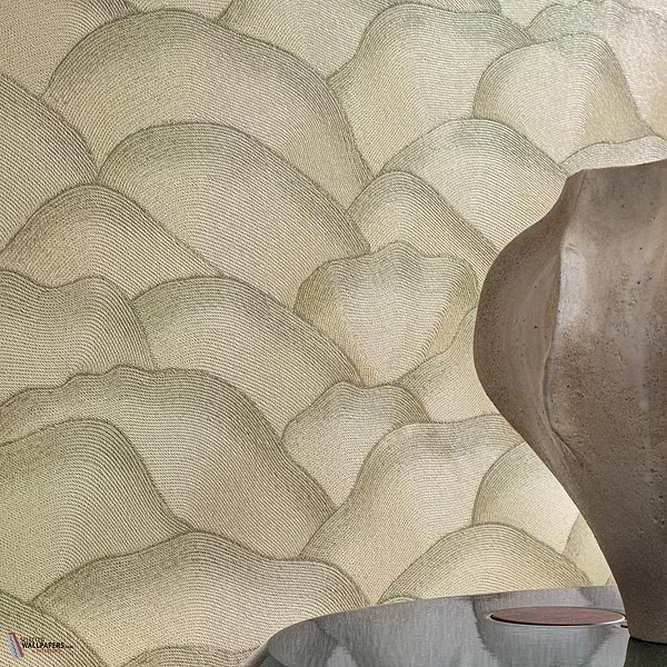 Ondula Tapete-Casamance-Selected Wallpapers-Interiors