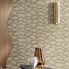 Ondula wallpaper-Casamance-Selected Wallpapers-Interiors