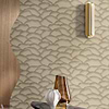 Ondula Tapete-Casamance-Selected Wallpapers-Interiors