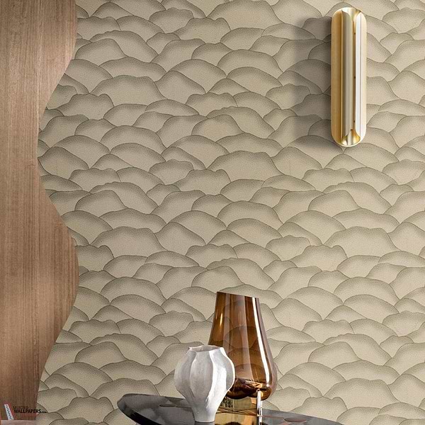 Ondula wallpaper-Casamance-Selected Wallpapers-Interiors