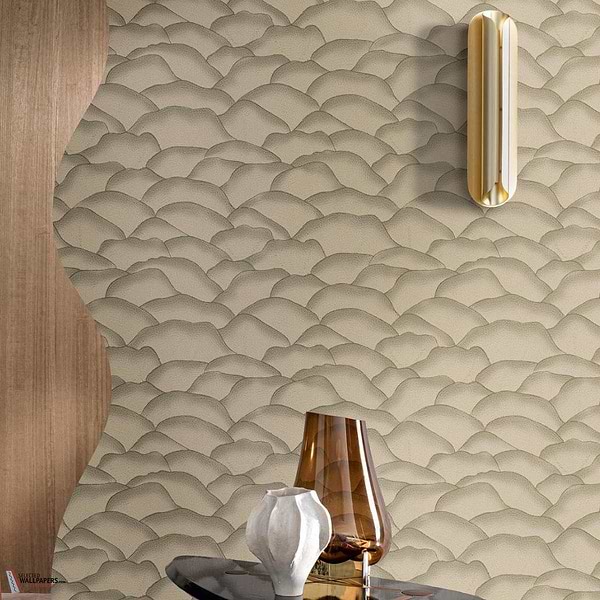 Ondula Tapete-Casamance-Selected Wallpapers-Interiors
