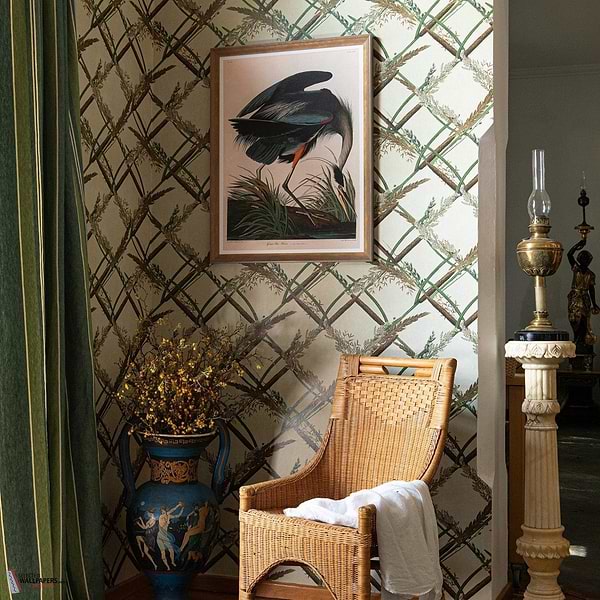 Ornamental Reed behang-Mind the Gap-Selected-Wallpapers-Interiors