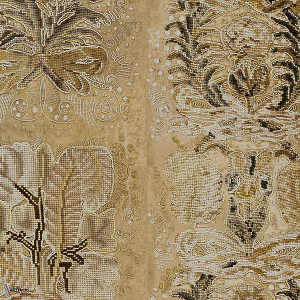 Ornement Tapete-Arte-Cloth-Meter (M1)-Selected Wallpapers-Interiors