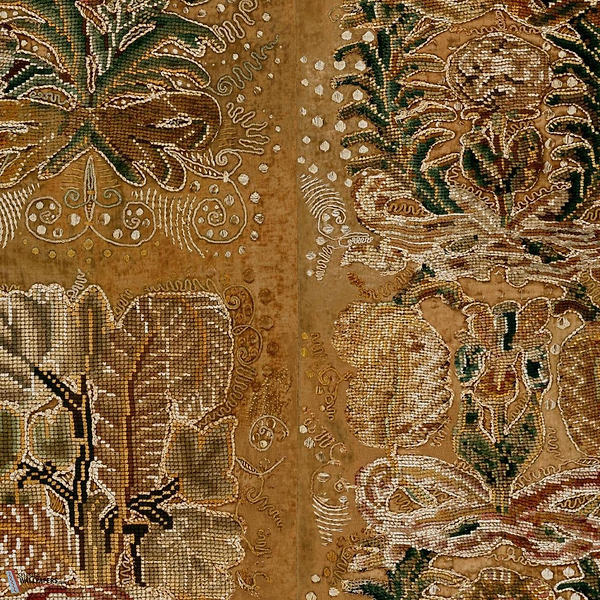 Ornement Tapete-Arte-Russet-Meter (M1)-Selected Wallpapers-Interiors