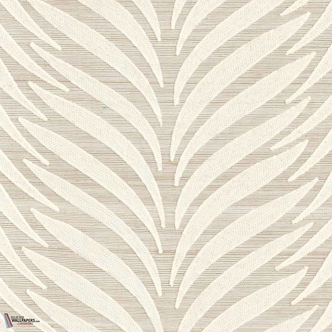 Ornementa Tapete-Casamance-Ivoire Argent-Rolle-Selected-Wallpapers-Interiors