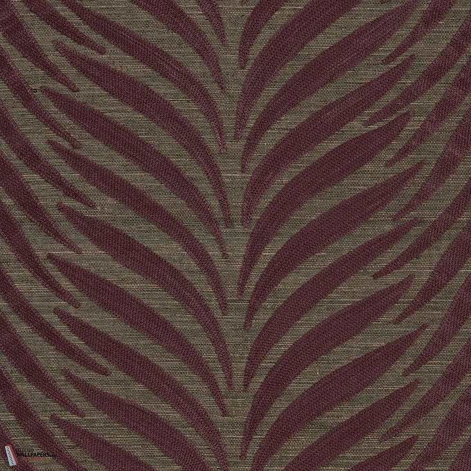 Ornementa Tapete-Casamance-Aubergine Ebene-Rolle-Selected-Wallpapers-Interiors