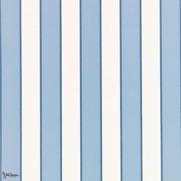 Orsin Tapete-Romo-Boathouse Blue-Rolle-Selected Wallpapers-Interiors