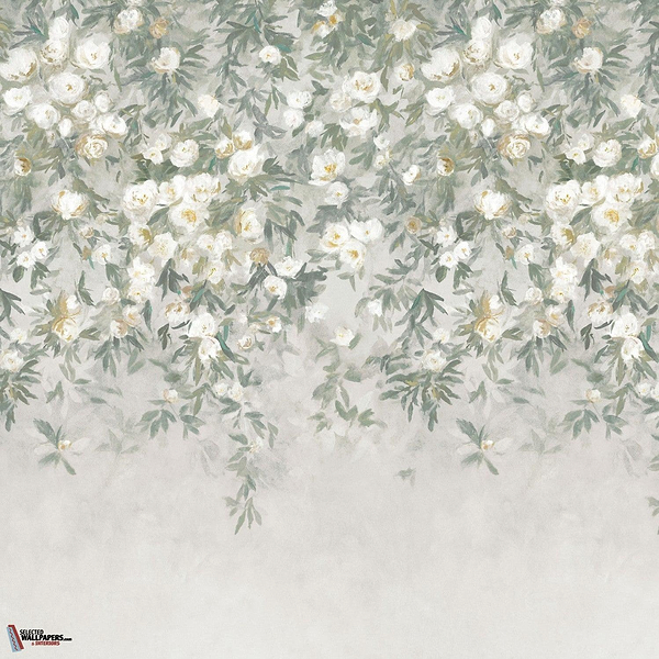 Ottavia Mural Tapete-Romo-Lichen-Rolle-Selected-Wallpapers-Interiors