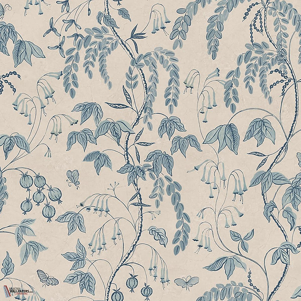 Ottilia behang-Sandberg-Light Blue-Mattic-M2-Selected Wallpapers-Interiors