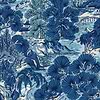 Pagoda Trees-Thibaut-Blues-Rolle-Selected-Wallpapers-Interiors