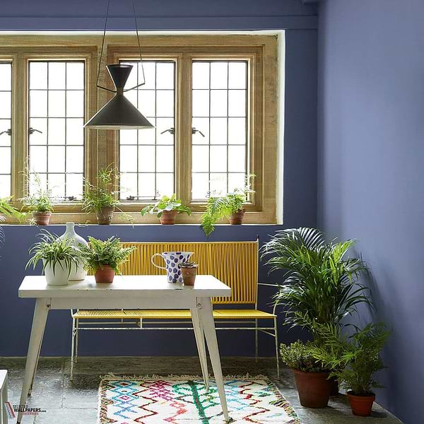 Pale Lupin Farbe Little Greene 278-Selected-Wallpapers-Interiors