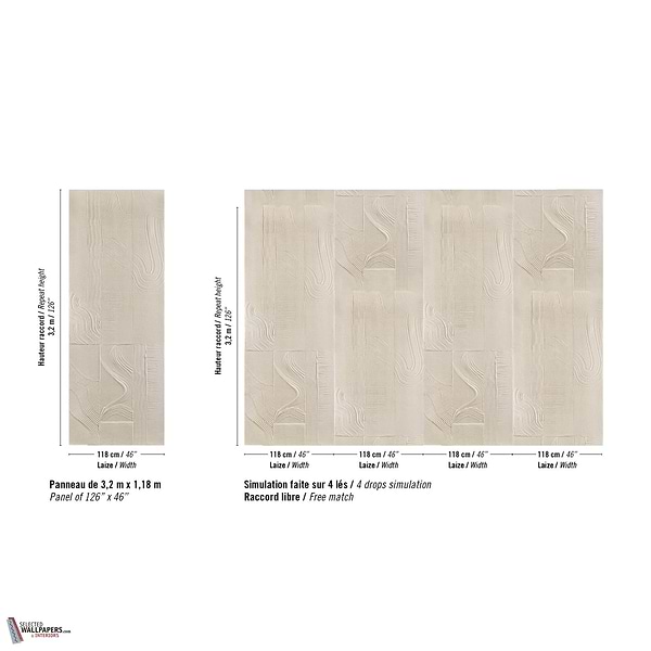 Palimpseste Lin wallpaper Elitis-Elitis-Selected-Wallpapers-Interiors