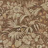 Palmette wallpaper-1838 wallcoverings-Clay brown-Roll-Selected Wallpapers-Interiors