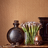 Paper Rattan wallpaper-Thibaut-Selected Wallpapers-Interiors