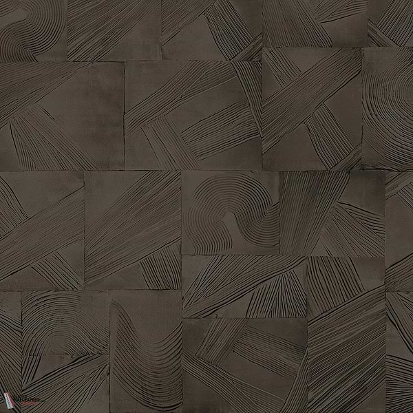 Paros wallpaper-Masureel-Coffee-Paneel A-260 cm-Selected Wallpapers-Interiors