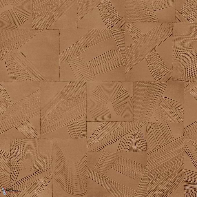 Paros wallpaper-Masureel-Terra-Paneel A-260 cm-Selected Wallpapers-Interiors