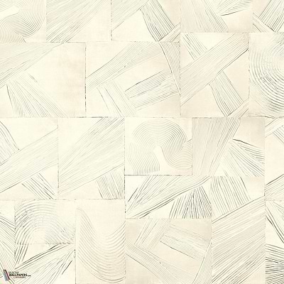 Paros wallpaper-Masureel-White-Paneel A-260 cm-Selected Wallpapers-Interiors