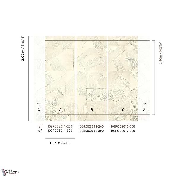 Paros wallpaper-Masureel-Selected Wallpapers-Interiors