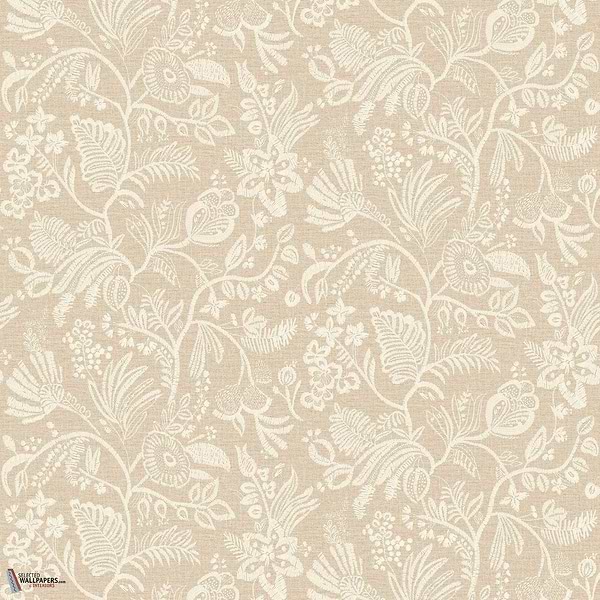 Pastel Tapete-Casamance-Sable-Rolle-Selected Wallpapers-Interiors