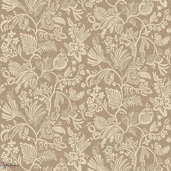 Pastel Tapete-Casamance-Tabac-Rolle-Selected Wallpapers-Interiors