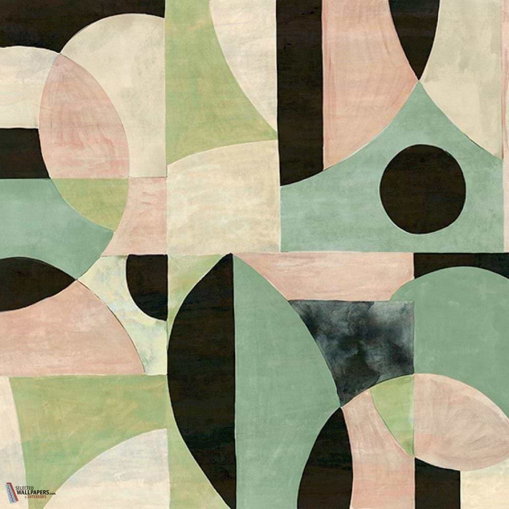 Patina wallpaper-Masureel-Ivy-Paneel A-260 cm-Selected Wallpapers-Interiors
