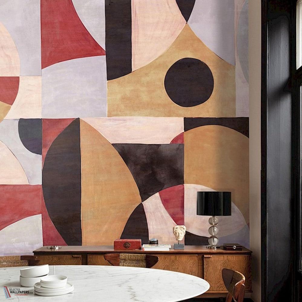 Patina wallpaper-Masureel-Selected Wallpapers-Interiors