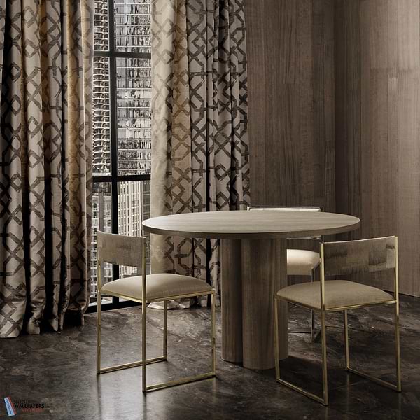 Paulownia Wallcovering-Zinc Textile-behang-Selected Wallpapers