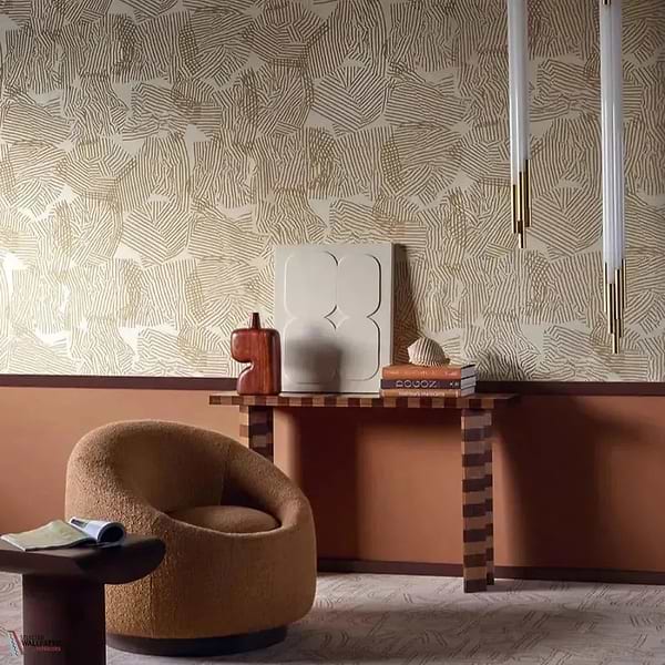 Peninsule wallpaper-Pierre Frey-Selected Wallpapers-Interiors