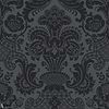 Petrouchka wallpaper-Cole & Son-Charcoal-Roll-Selected Wallpapers-Interiors